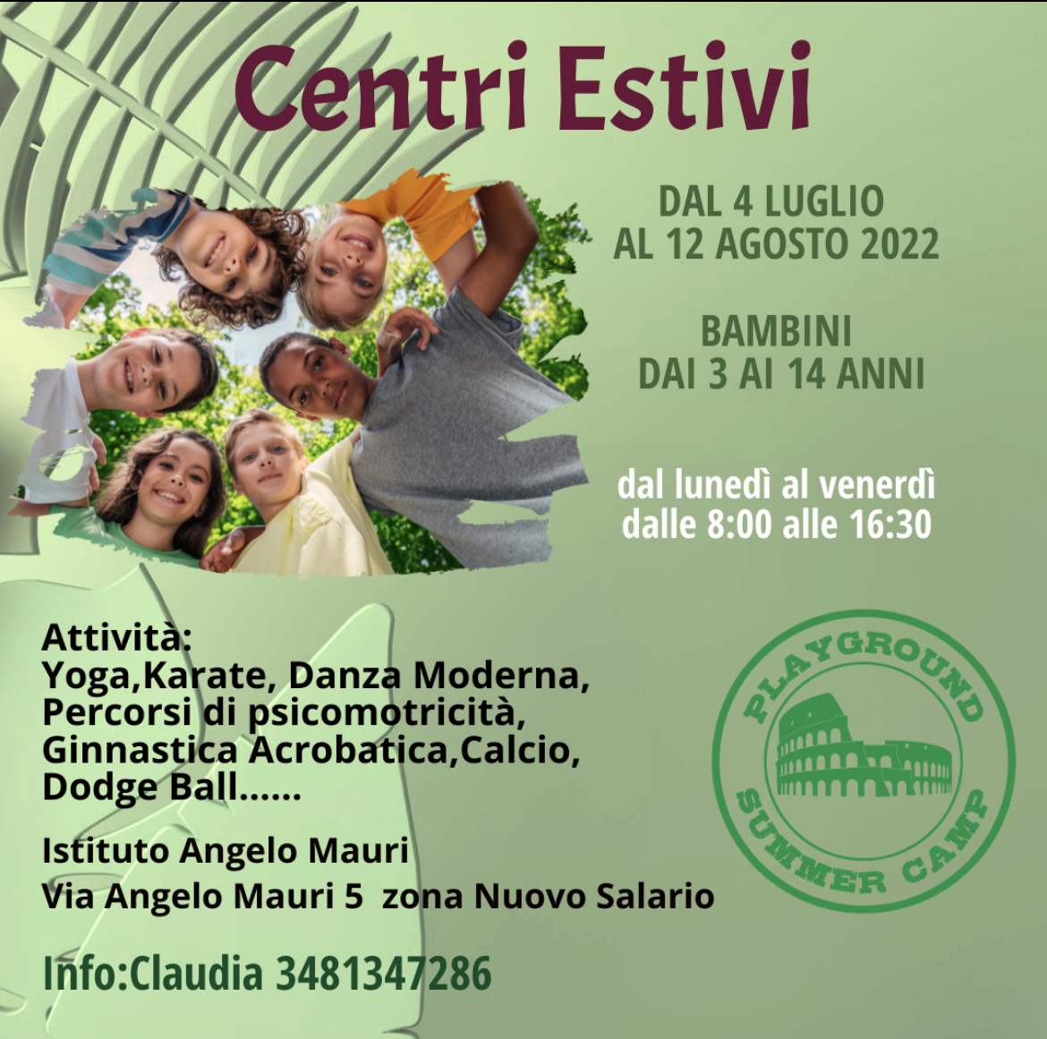 Centri Estivi 2022